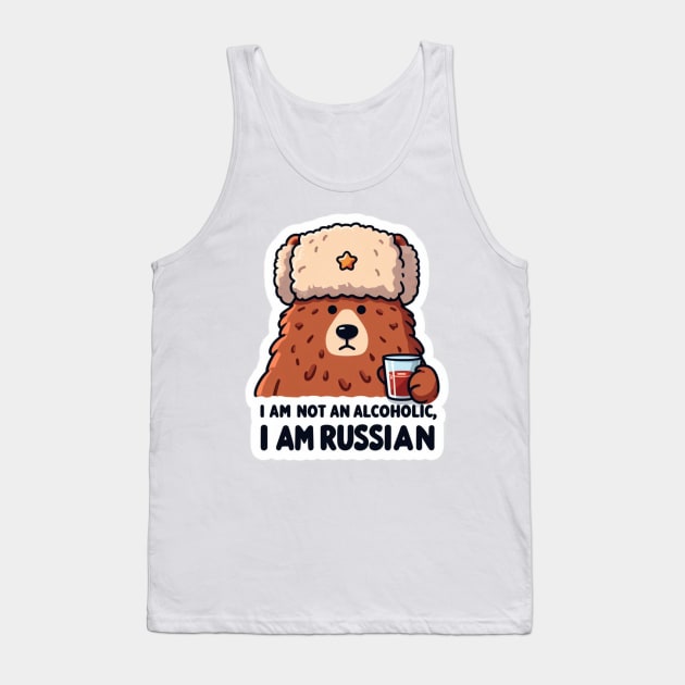 Not alcoholic, russian Tank Top by Kasta'style